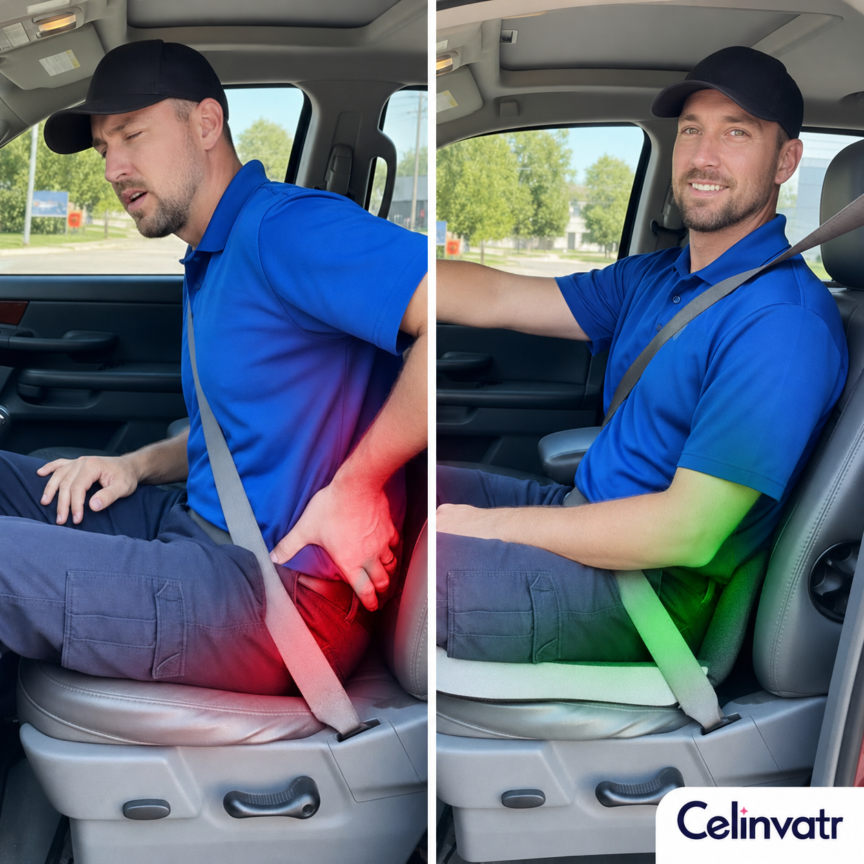 CelinvaTR™ Ortopedik Oturma Minderi